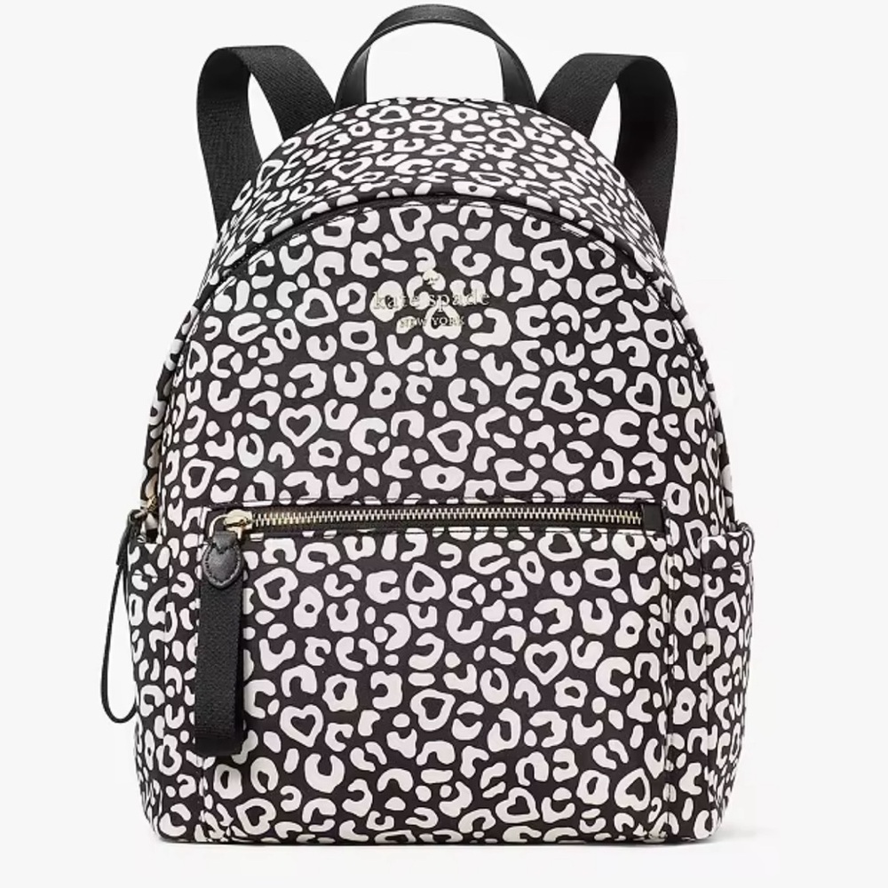 Kate Spade Leopard print backpack